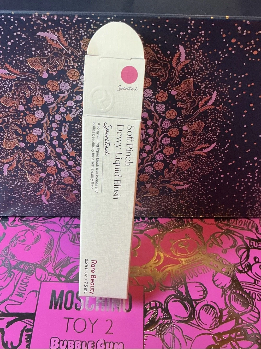 Rare Beauty Soft Pinch Dewy Liquid Blush — Spirited Pink